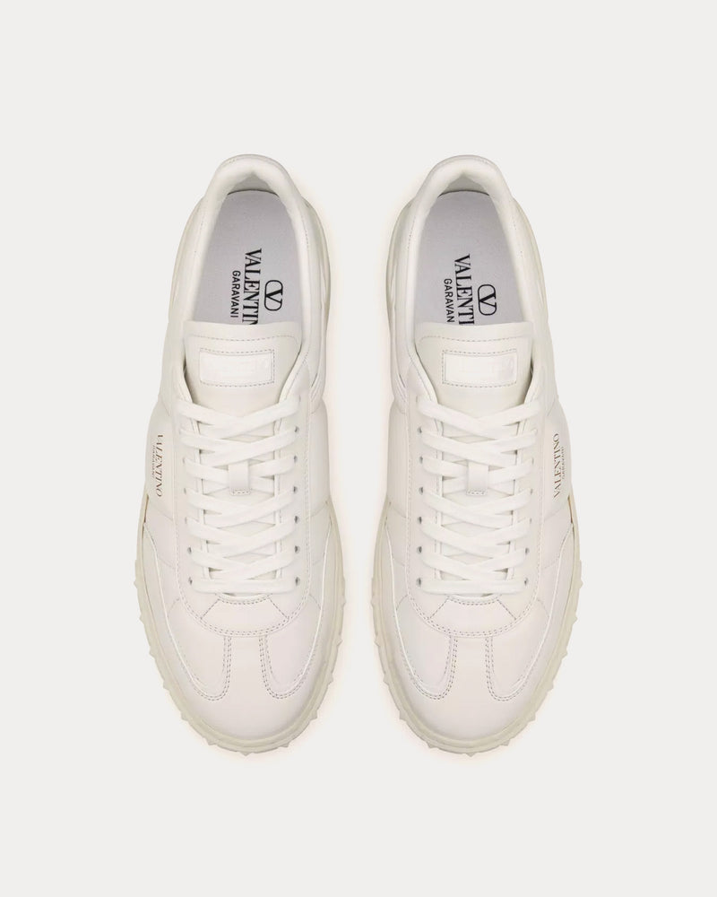 Valentino Upvillage Nappa Leather White Low Top Sneakers - 2