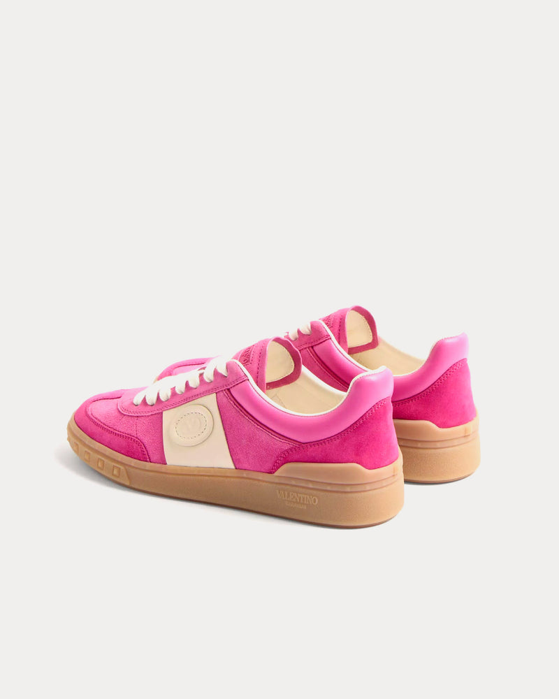 Valentino Upvillage Crosta Cyclamen Pink / Hot Pink / Glace Low Top Sneakers - 3