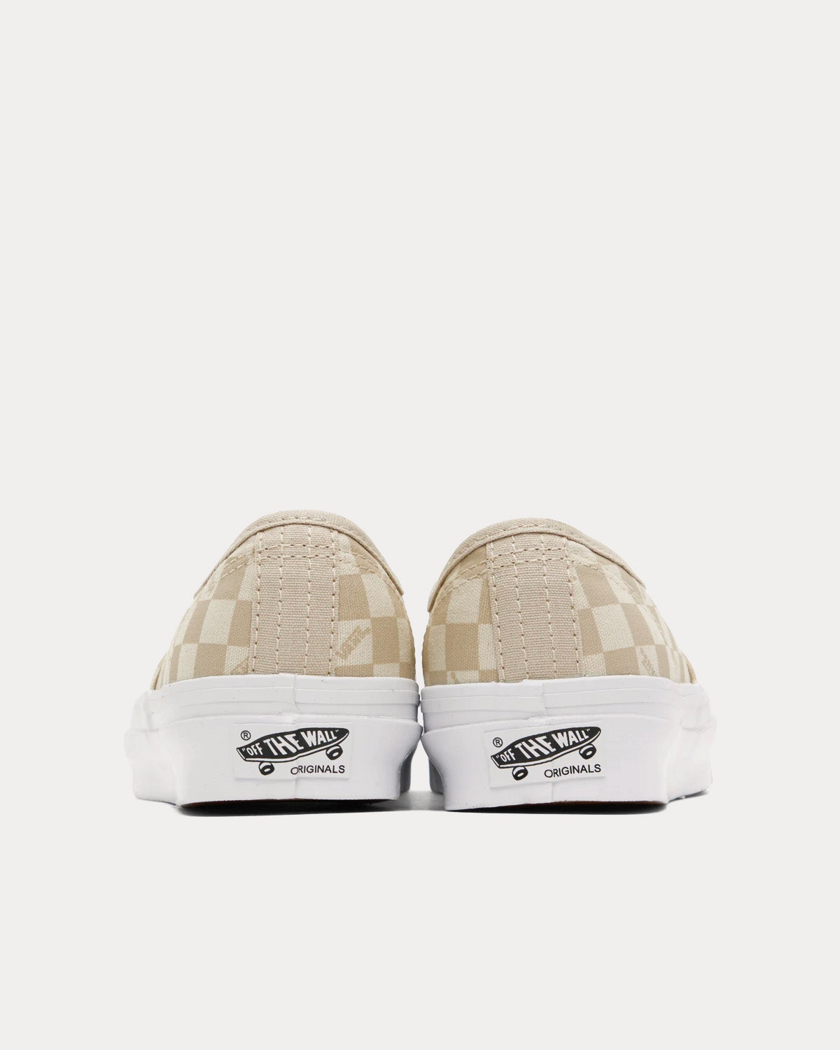 Vans OG Authentic LX Sand Check Low Top Sneakers - 3