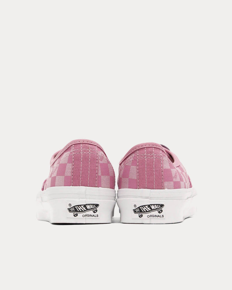 Vans OG Authentic LX Lilac Check Low Top Sneakers - 3