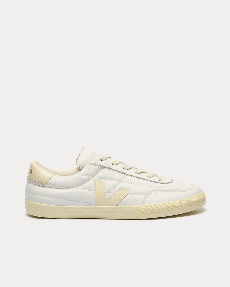 Veja Panenka Leather White / Calcaire Low Top Sneakers - 1