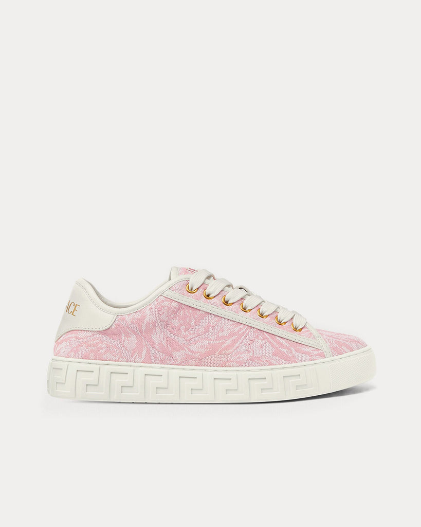 Versace 2025 pink trainers