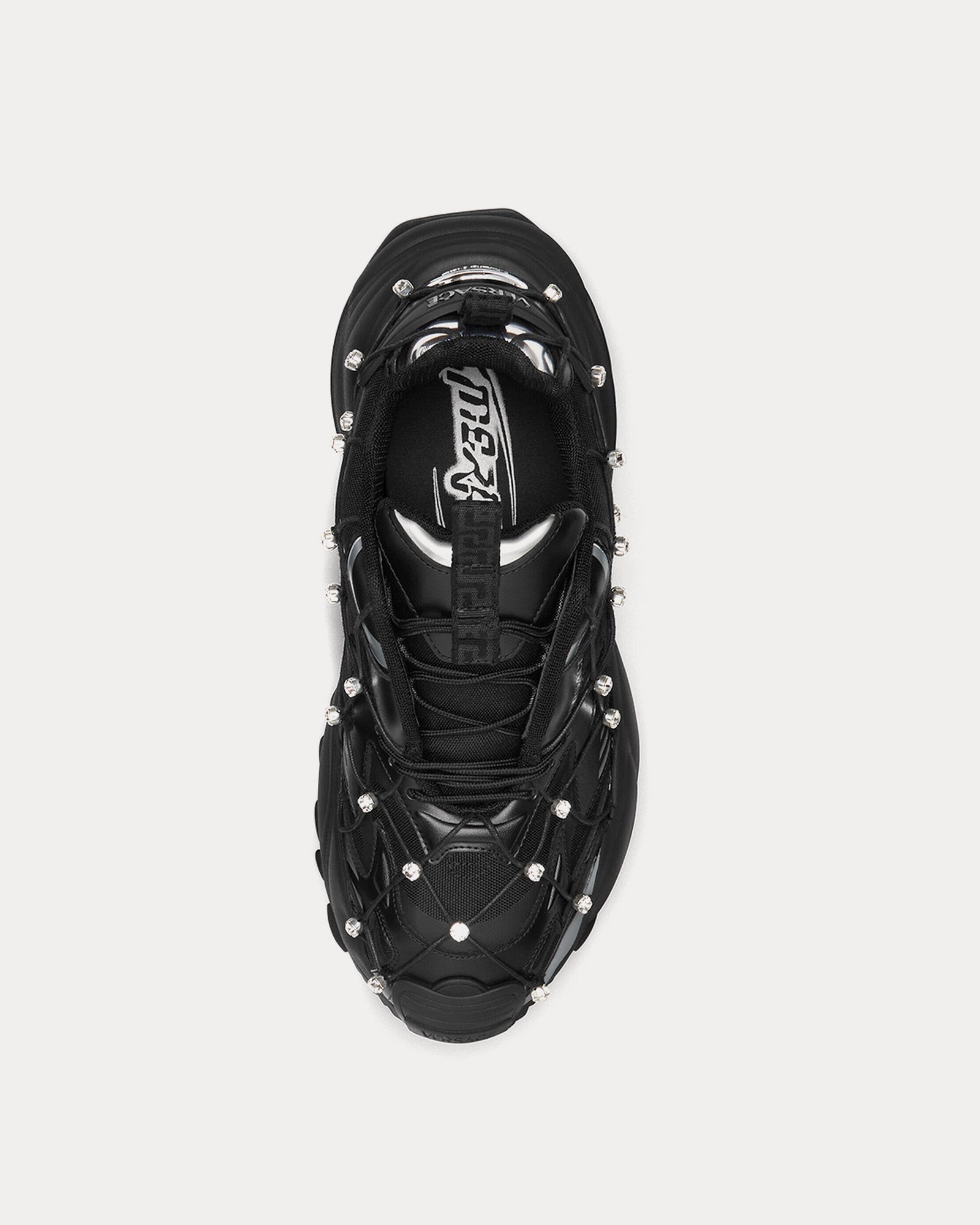 Versace Mercury M_VS_02 Black Low Top Sneakers - 2