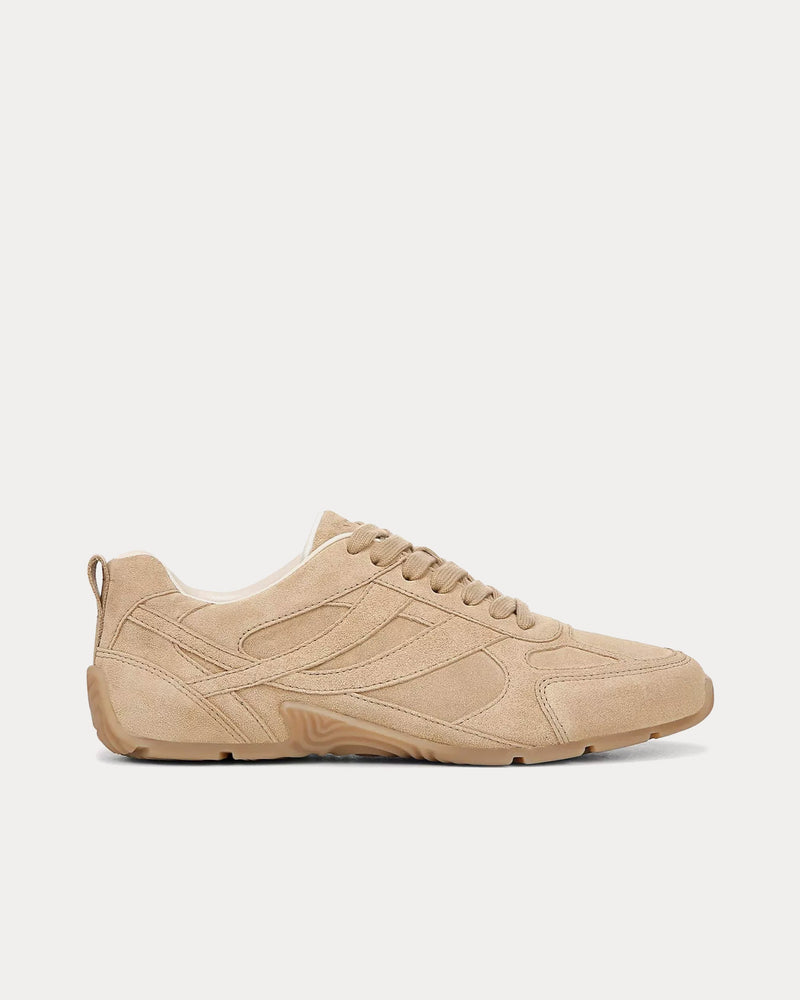 Vince Mojave Suede Sand Trail Low Top Sneakers - 1