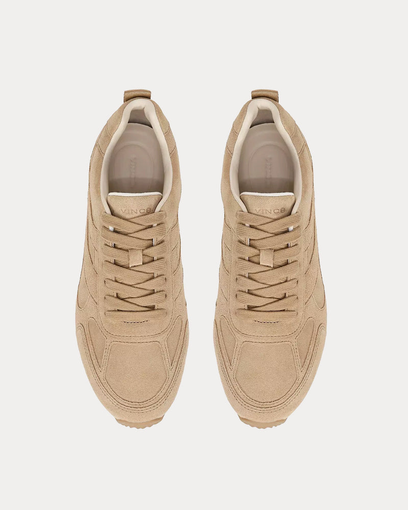 Vince Mojave Suede Sand Trail Low Top Sneakers - 2