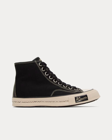 Visvim Skagway Hi Patten Black High Top Sneakers