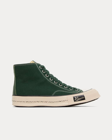 Visvim Skagway Hi Patten Green High Top Sneakers