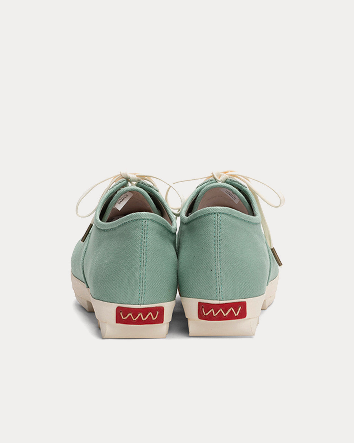 Visvim P.T.U. Trainer Canvas Light Green Low Top Sneakers - 3