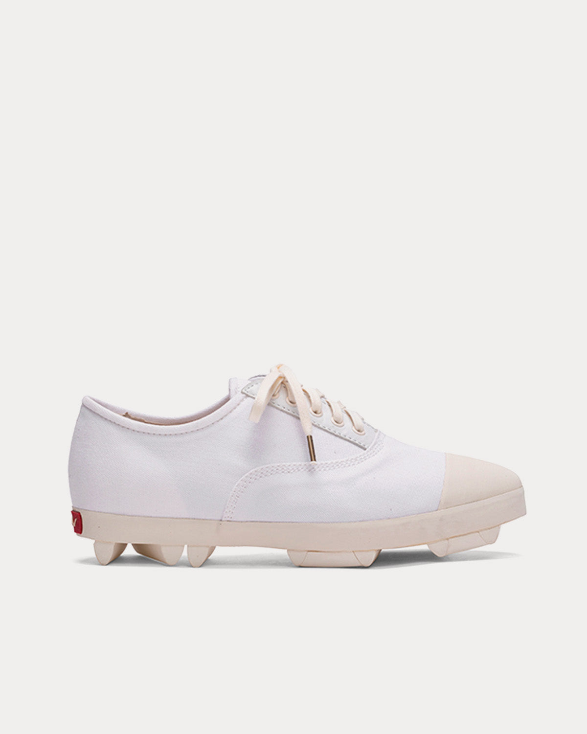 Visvim P.T.U. Trainer Canvas White Low Top Sneakers - 1