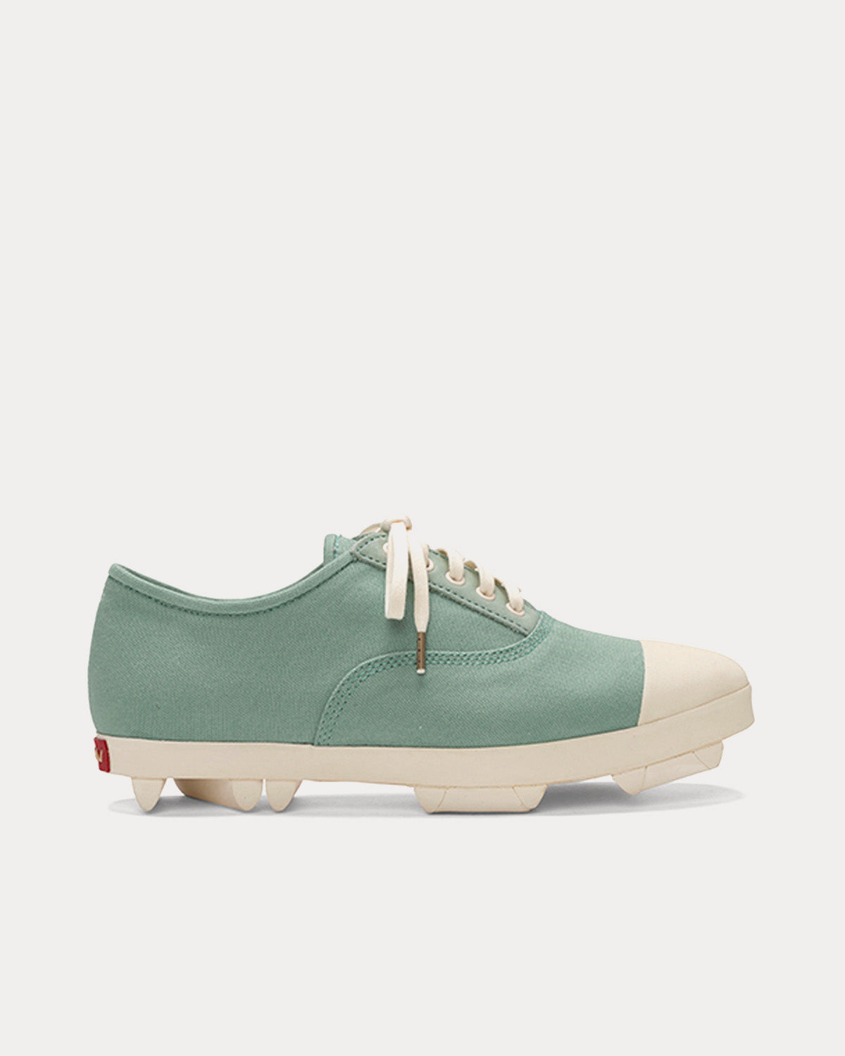 Visvim P.T.U. Trainer Canvas Light Green Low Top Sneakers - 1