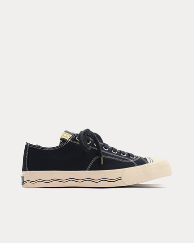 Visvim Seeger Lo Canvas Navy Low Top Sneakers