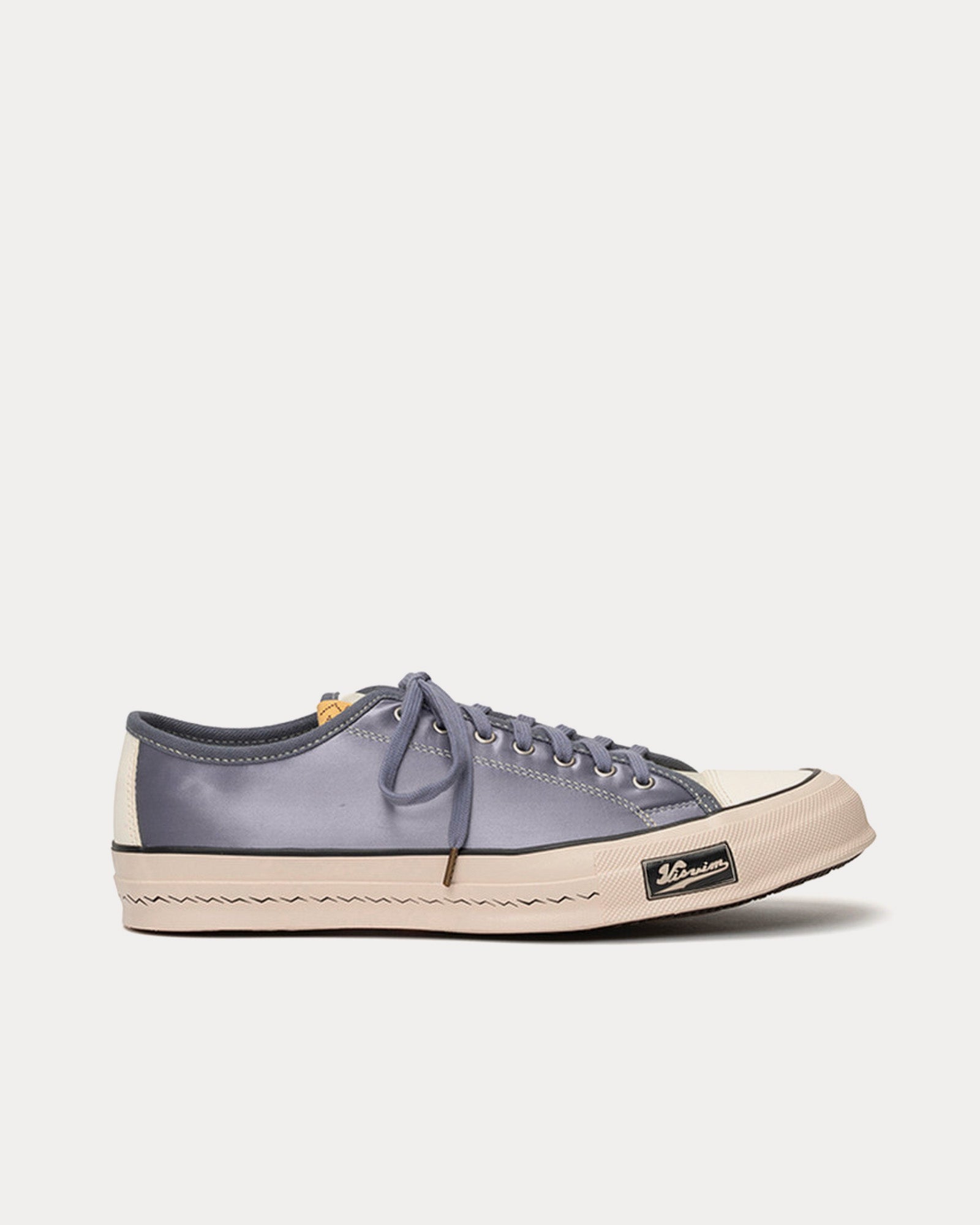 Visvim Skagway Lo Rayon Satin Purple Low Top Sneakers - 1