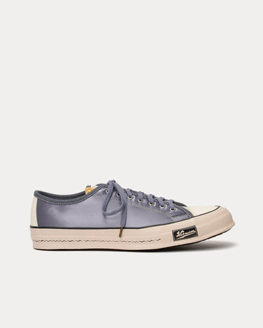 Visvim Skagway Lo Rayon Satin Purple Low Top Sneakers