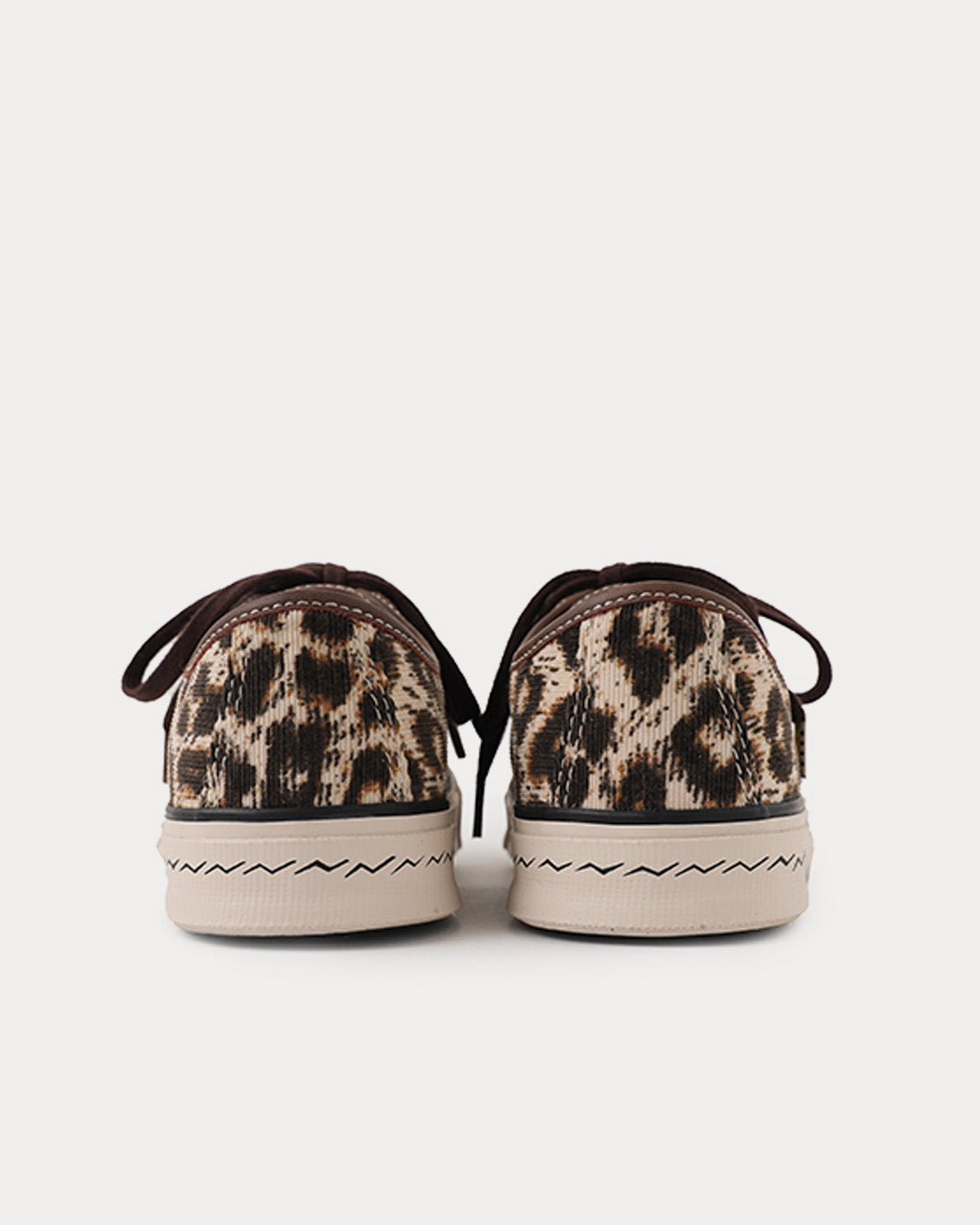 Visvim Skagway Lo Leopard Beige Low Top Sneakers - 3