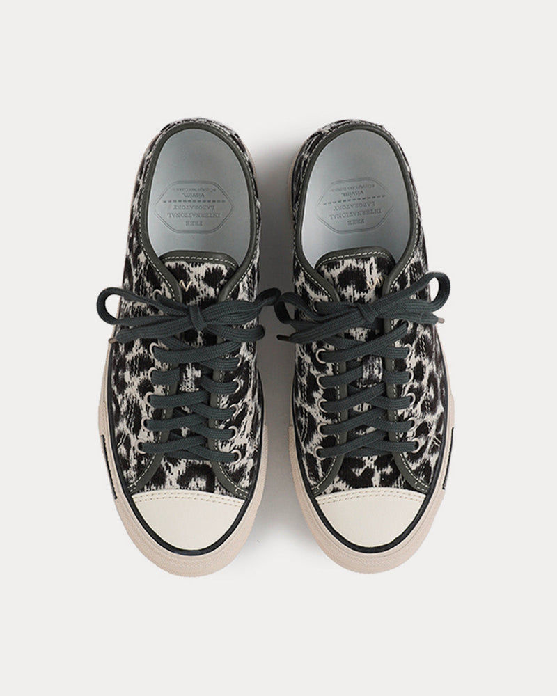 Visvim Skagway Lo Leopard Grey Low Top Sneakers - 2