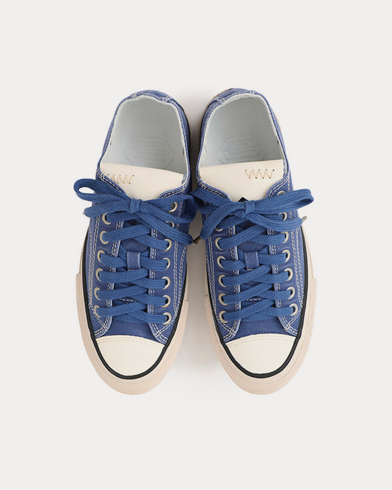 Visvim Skagway Lo Canvas Blue Low Top Sneakers - 2