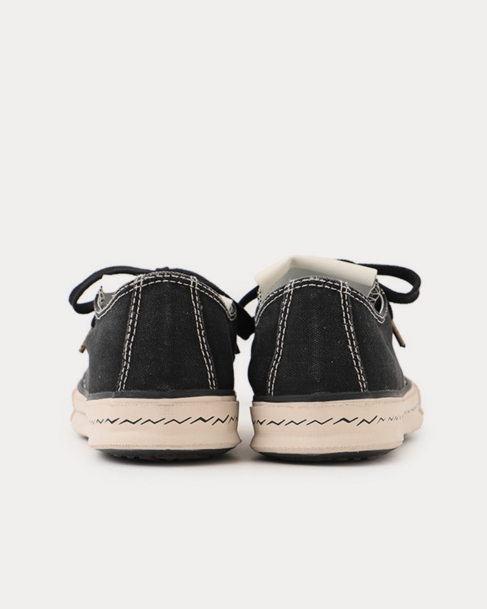 Visvim Skagway Lo Canvas Black Low Top Sneakers - Sneak in Peace