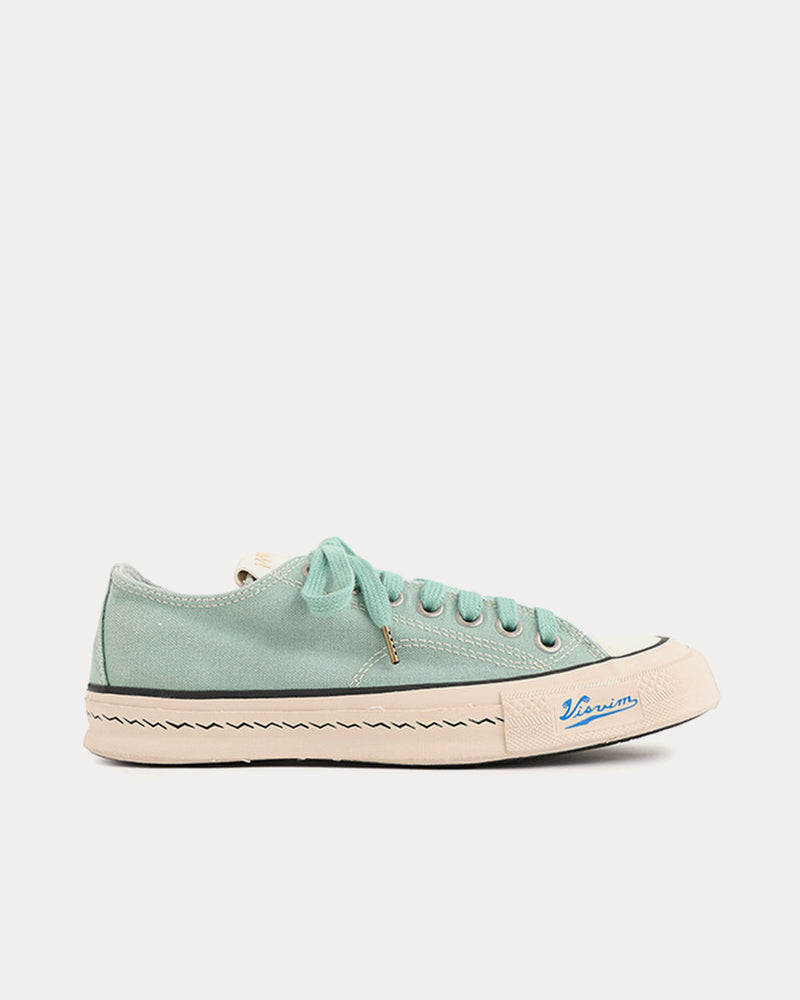 Visvim Skagway Lo Canvas Light Blue Low Top Sneakers - 1