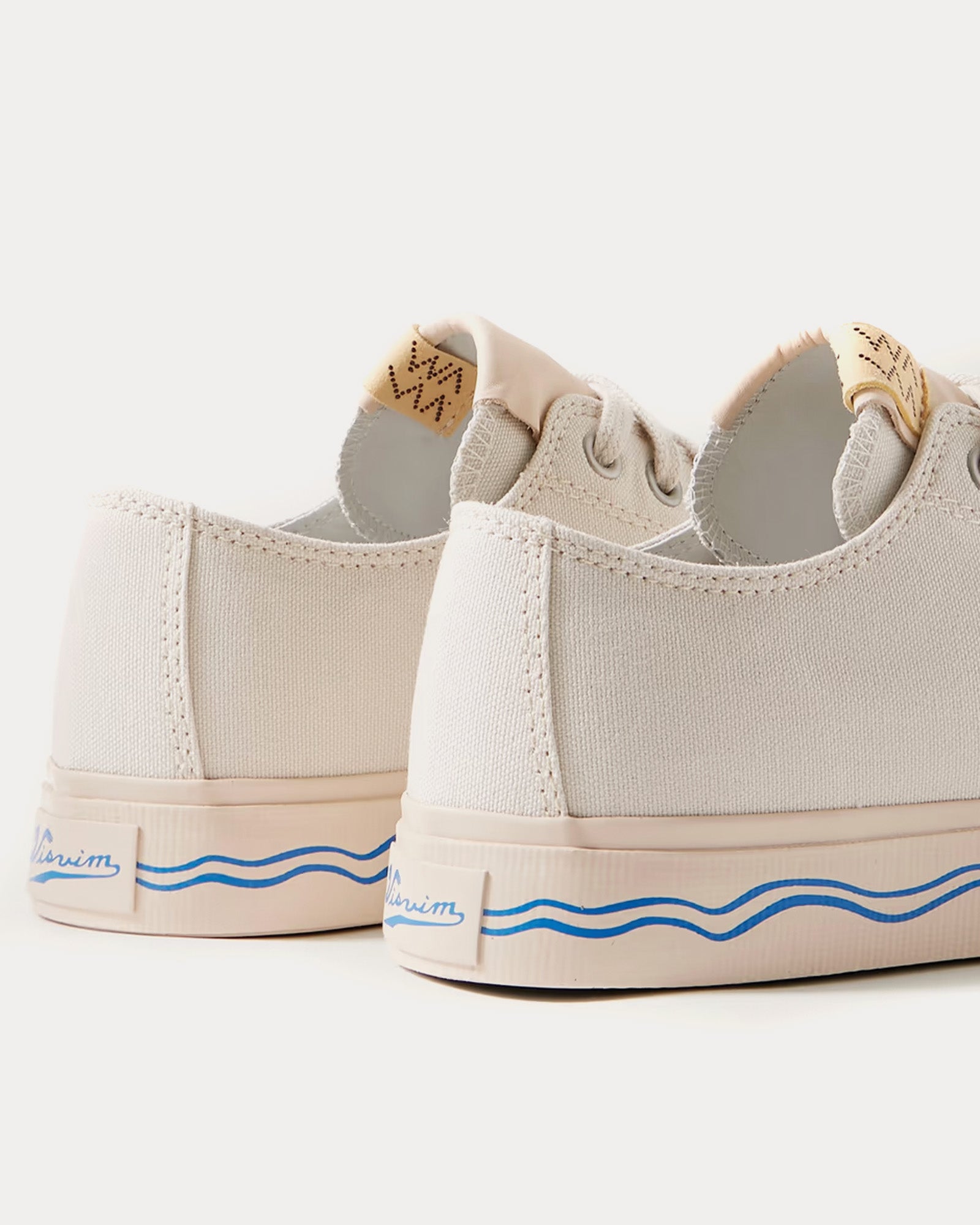 Visvim Seeger Lo Canvas Ivory Low Top Sneakers - 2