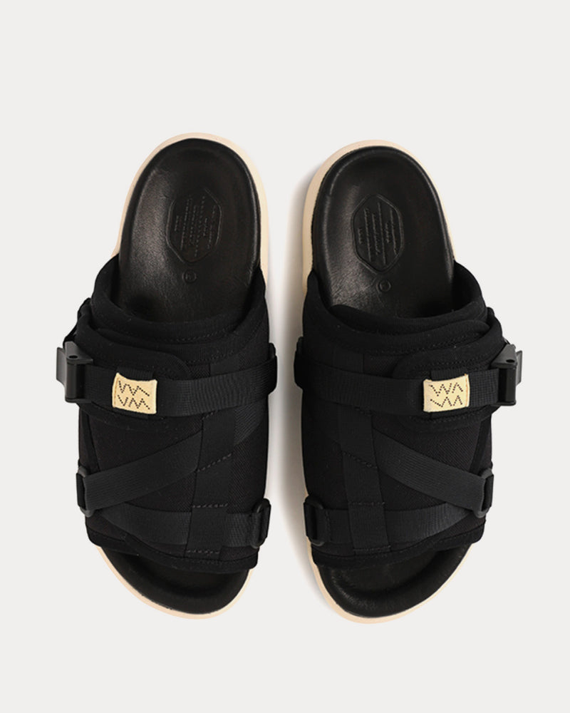 Visvim Christo Black Sandals - 2