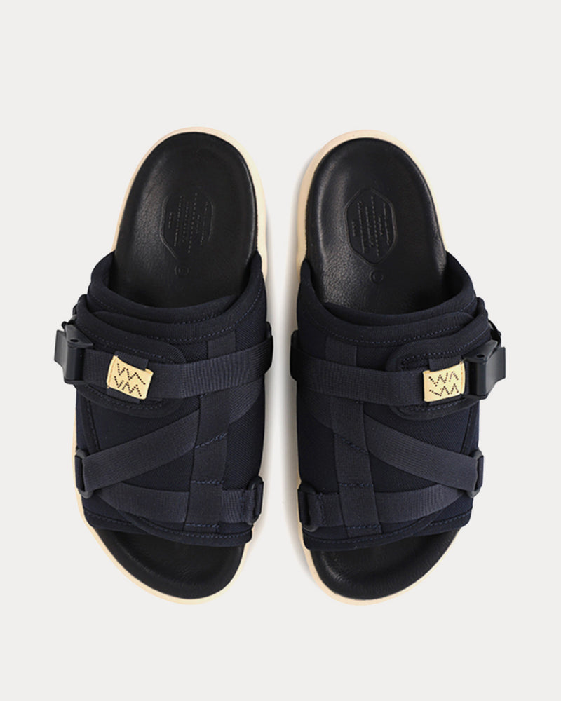 Visvim Christo Navy Sandals - 2