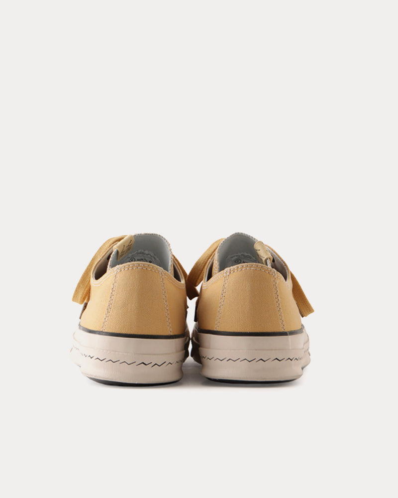 Visvim Skagway L.T Lo Canvas Mustard Low Top Sneakers - 3