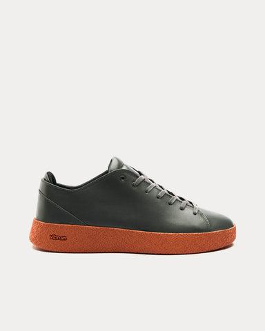 Vor 7A Tongrau Dark Grey Low Top Sneakers