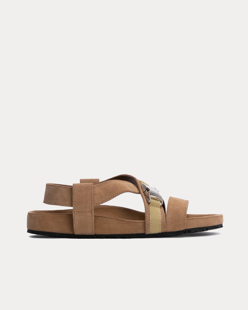 Wales Bonner Promise Leather Beige Sandals - 1