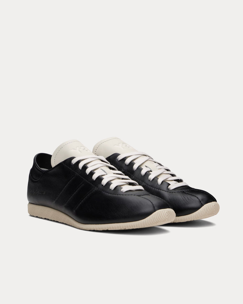 Y-3 Japan Core Black / Black / Talc Low Top Sneakers - 2