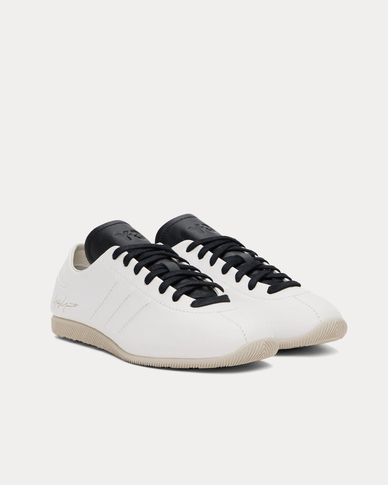 Y-3 Japan Core White / Black / Talc Low Top Sneakers - 2