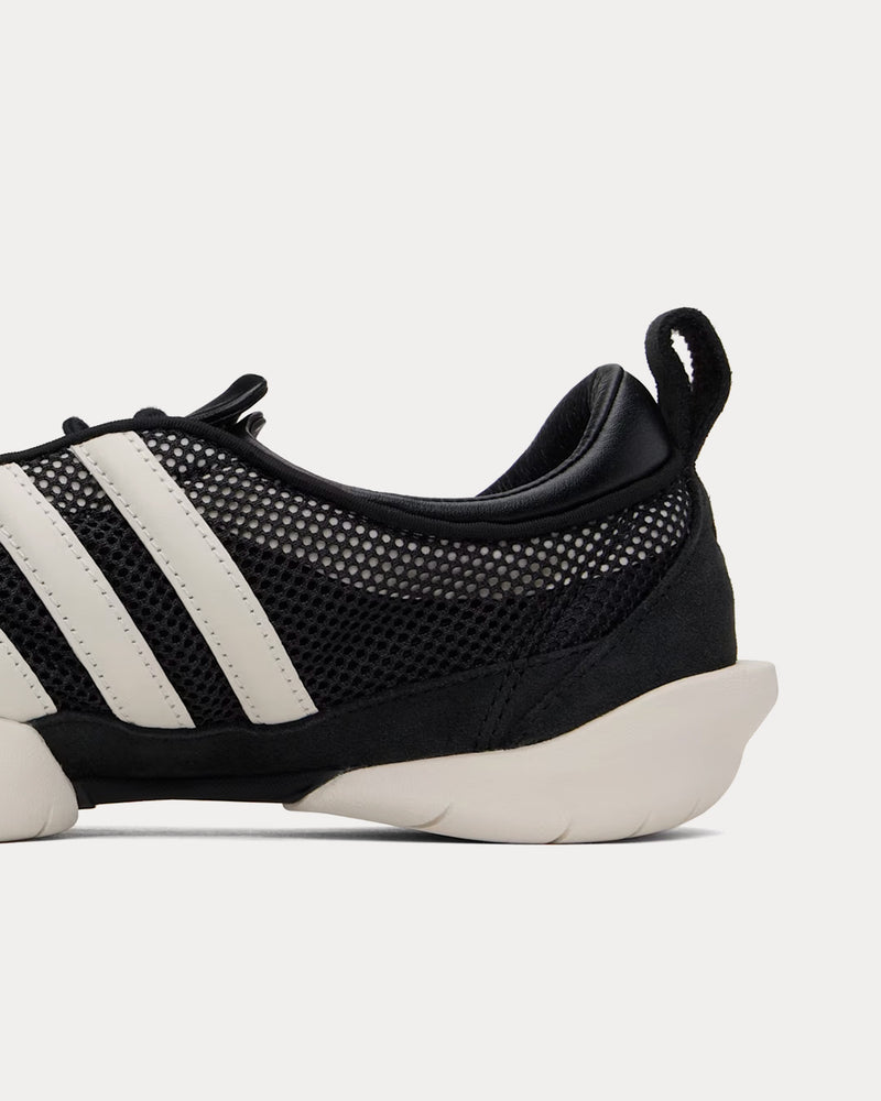 Y-3 Regu Black / Talc / Black Low Top Sneakers - 4