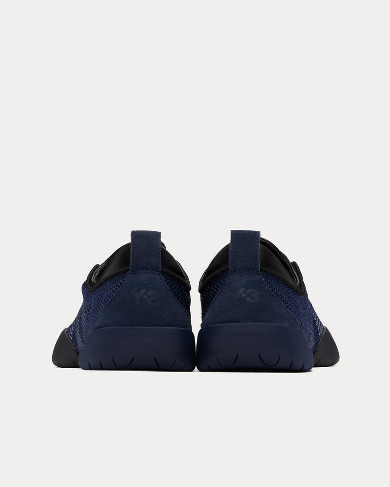 Y-3 Regu Dark Blue / Collegiate Low Top Sneakers - 3