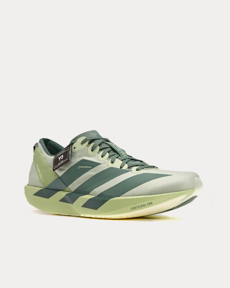 Y-3 Adios 9 Magic Lime / Almost Lime / Green Oxide Running Shoes - 2