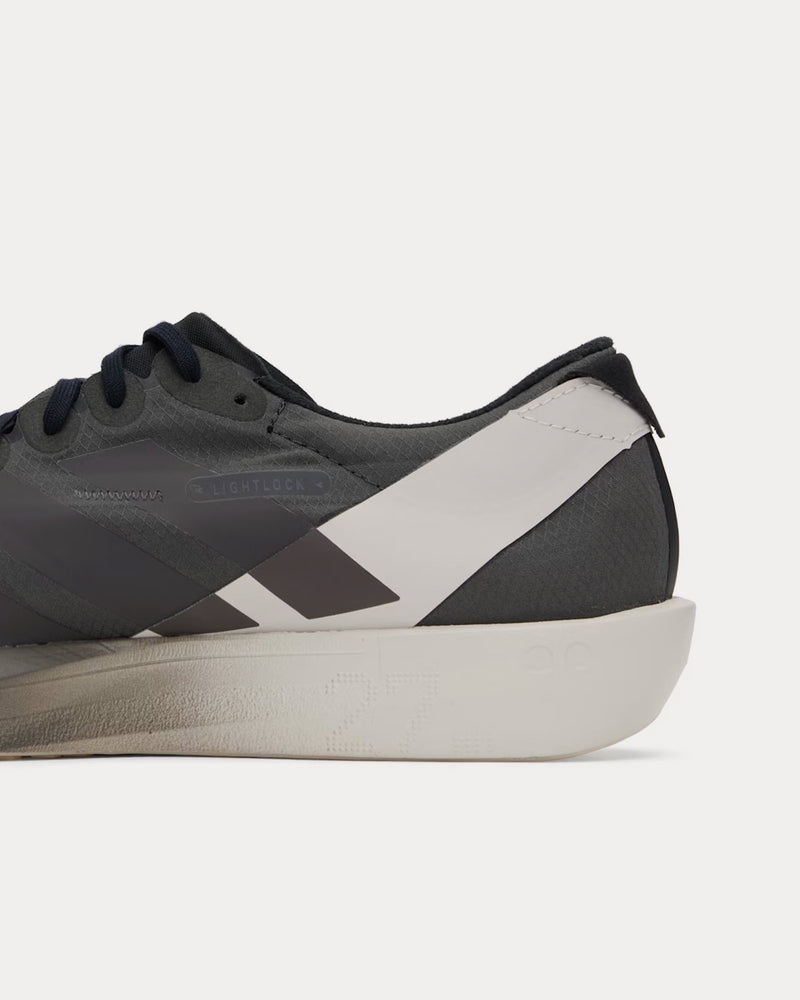 Y-3 Adios 9 M Cinder / Black / Aluminum Running Shoes - 4