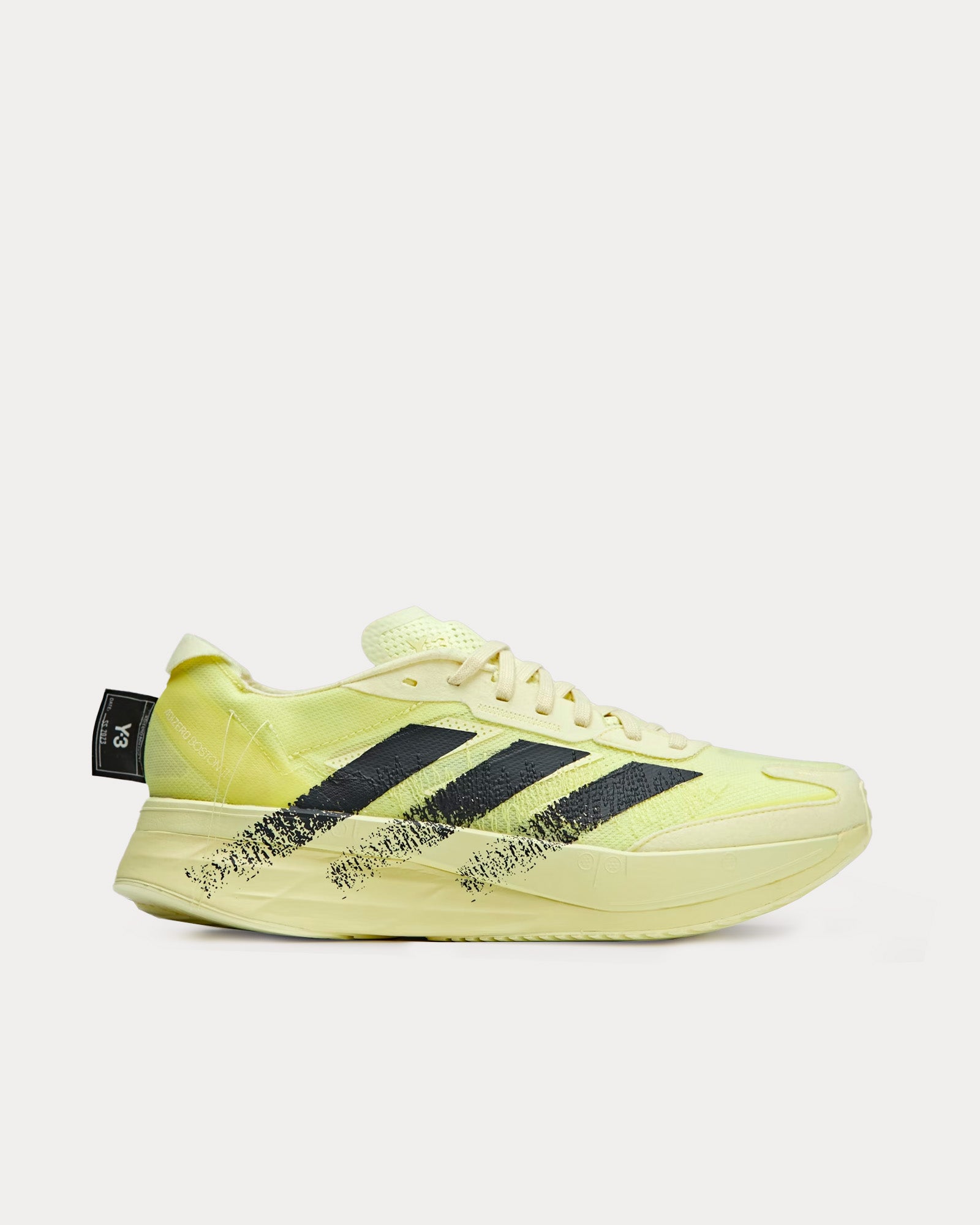 Y-3 Boston 11 Blush Yellow / Blush Yellow / Black Running Shoes - 1