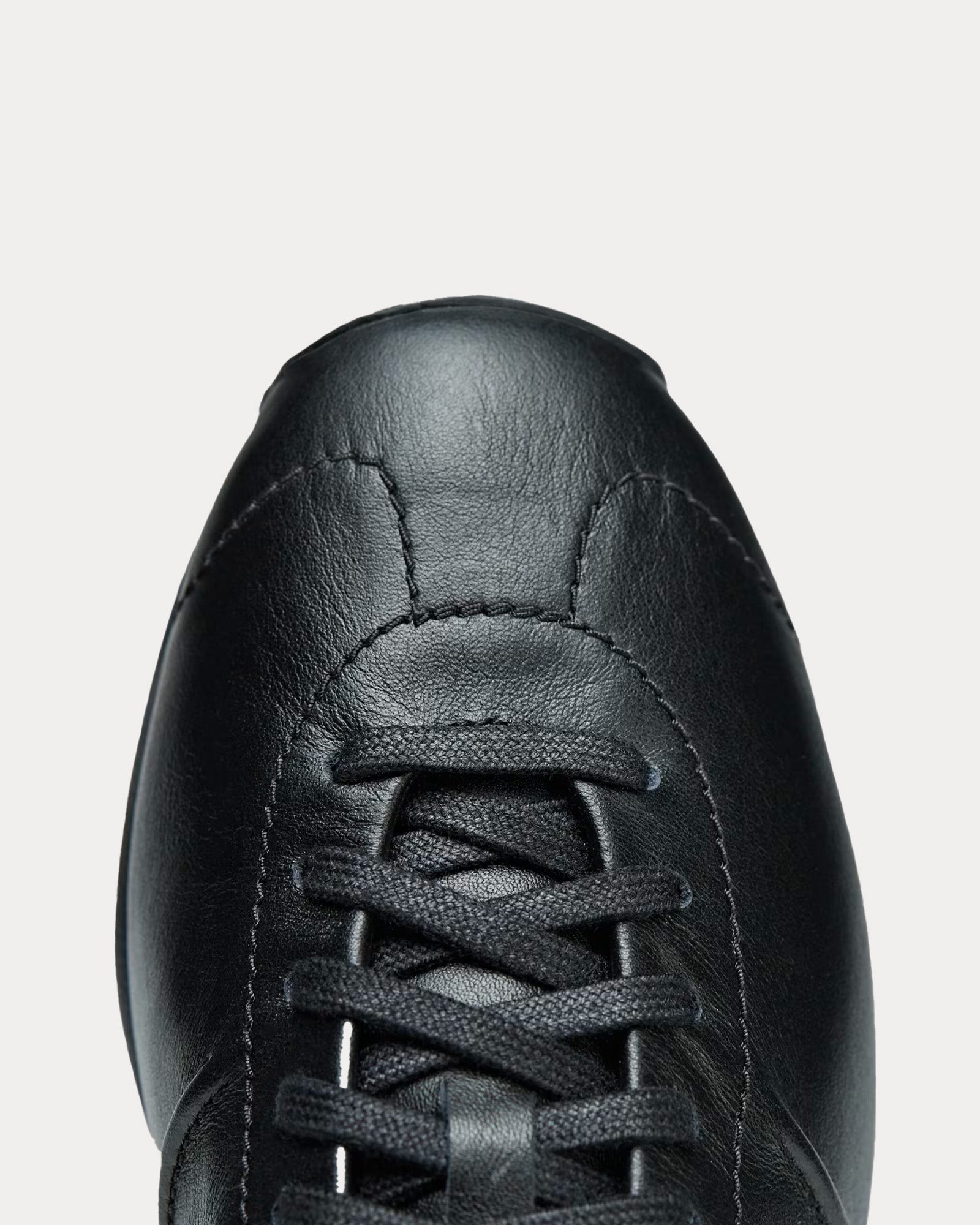 Y-3 Country Leather Black / Black / Black Low Top Sneakers - 2