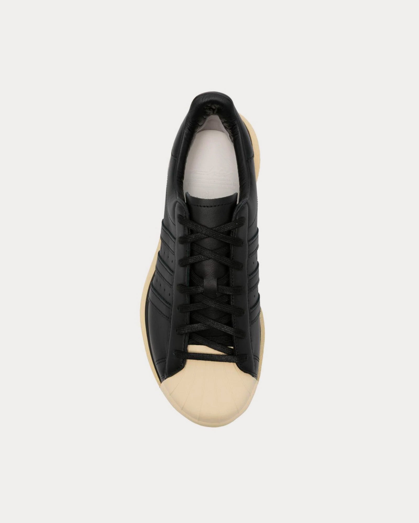 Y-3 Gendo Superstar Black / Black / Easy Yellow Low Top Sneakers - 2