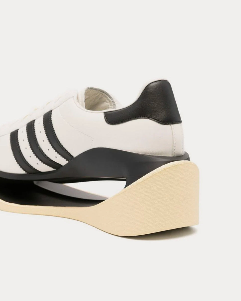 Y-3 Gendo Superstar Off White / Black / Easy Yellow Low Top Sneakers ...