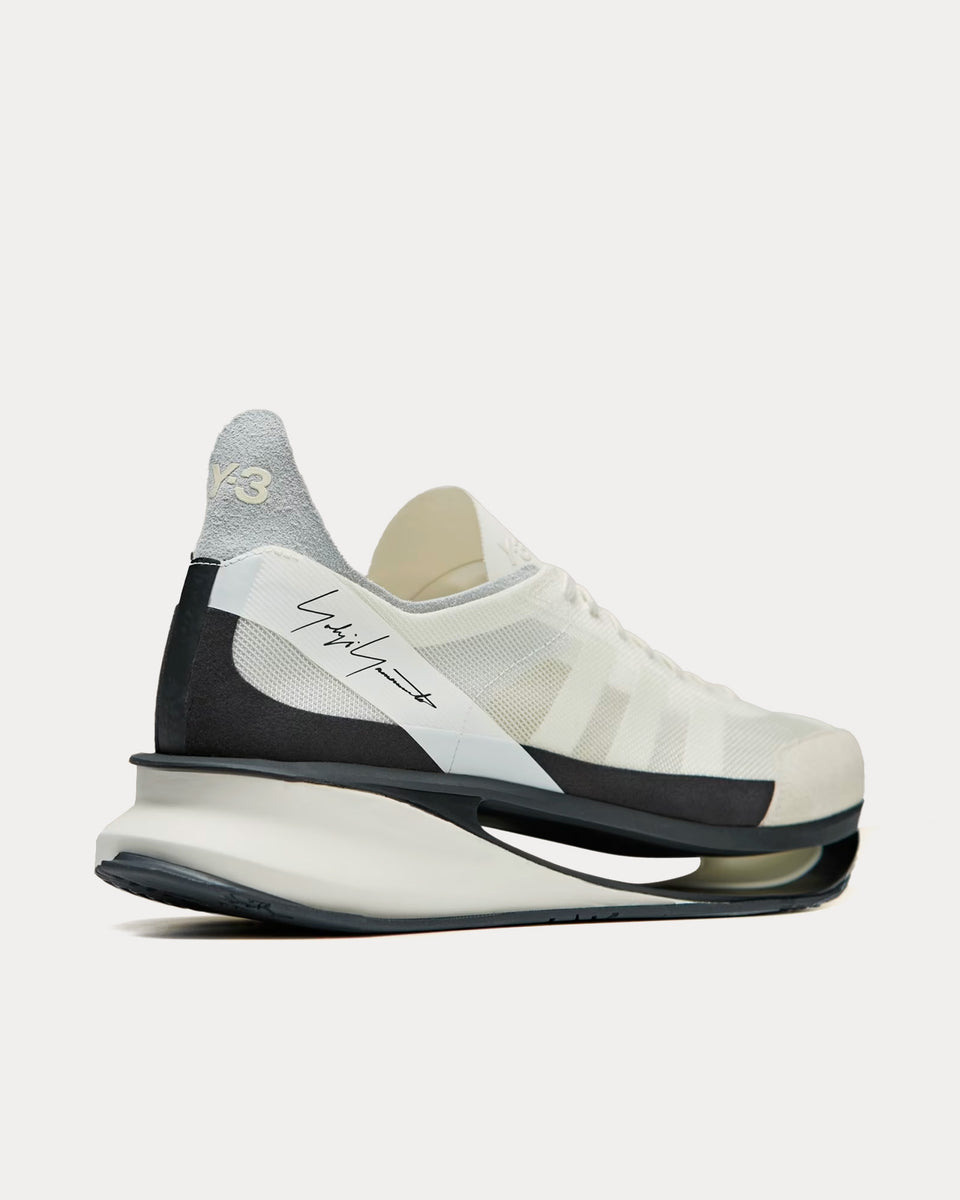 Y 3 S Gendo Run Off White Cream White Black Running Shoes