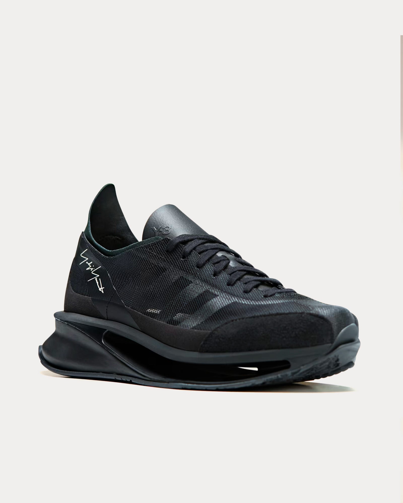 Y-3 S-Gendo Run Black / Black / Black Running Shoes - 2