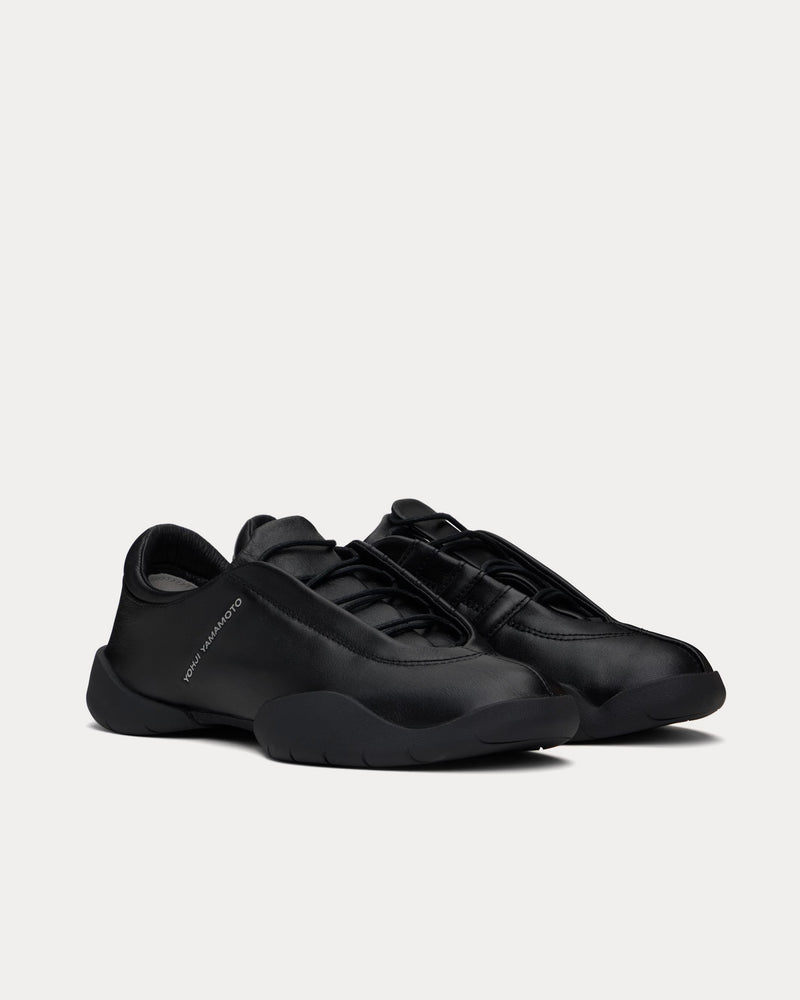 Y-3 Regu Black / Black / Black Low Top Sneakers - 2