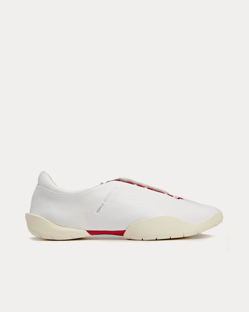 Y-3 Regu Mary Jane Core White / Cream White / Better Scarlet Low Top Sneakers - 1