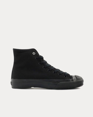 Yohji Yamamoto Y's No8 Classic Canvas Black High Top Sneakers