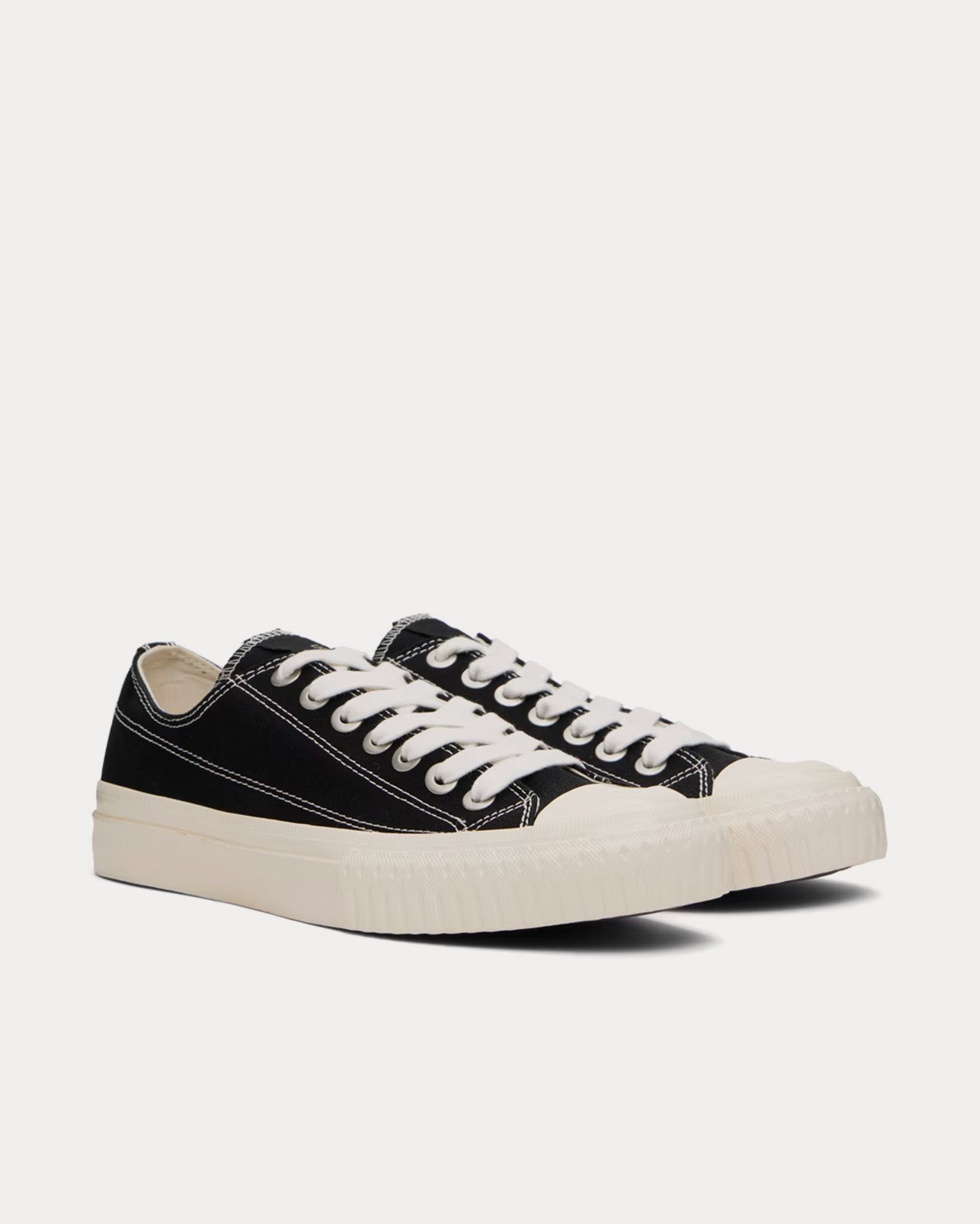 Yohji Yamamoto Y's Canvas Black Low Top Sneakers - 2