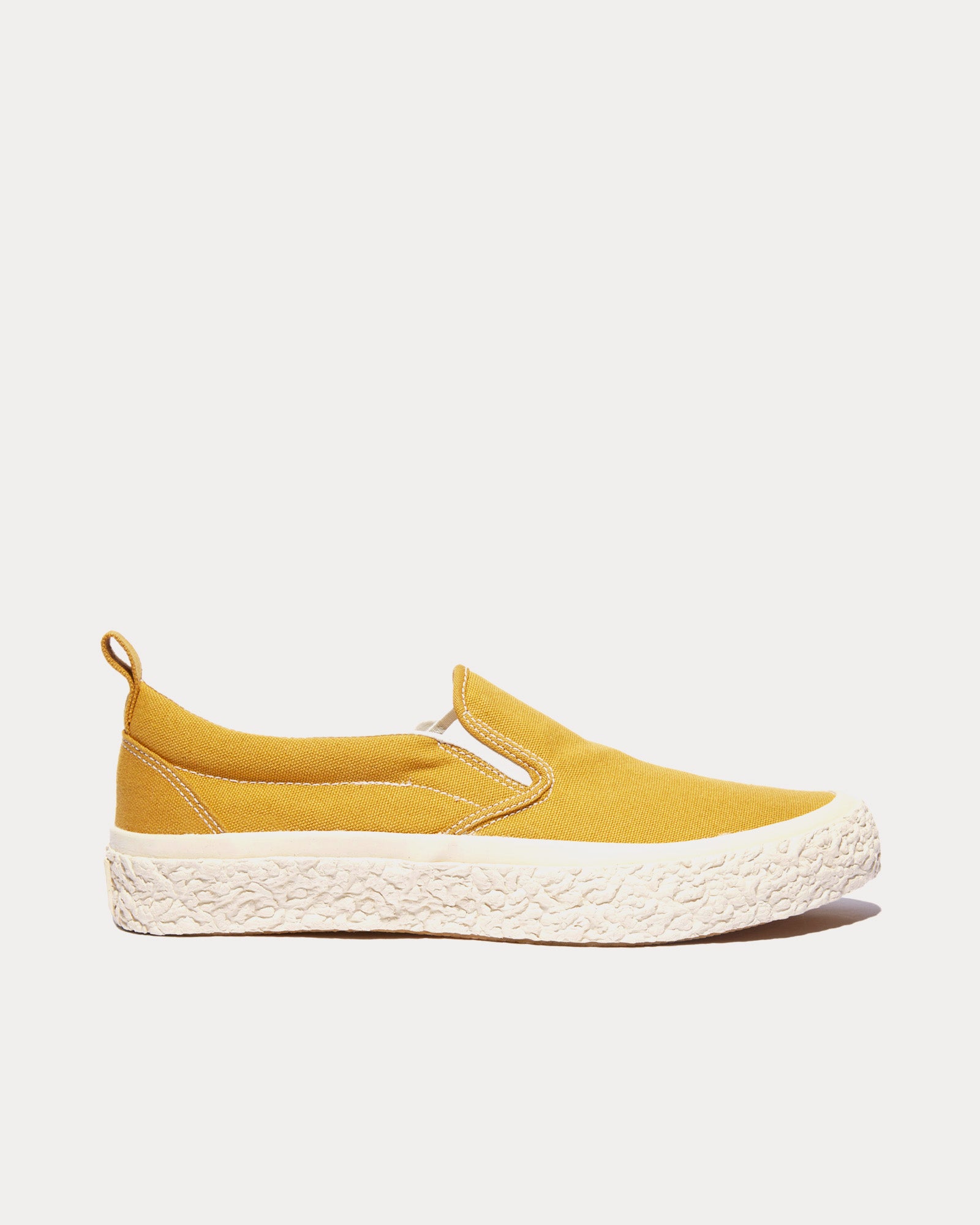 YMC Vulcanised Yellow Slip On Sneakers - 1