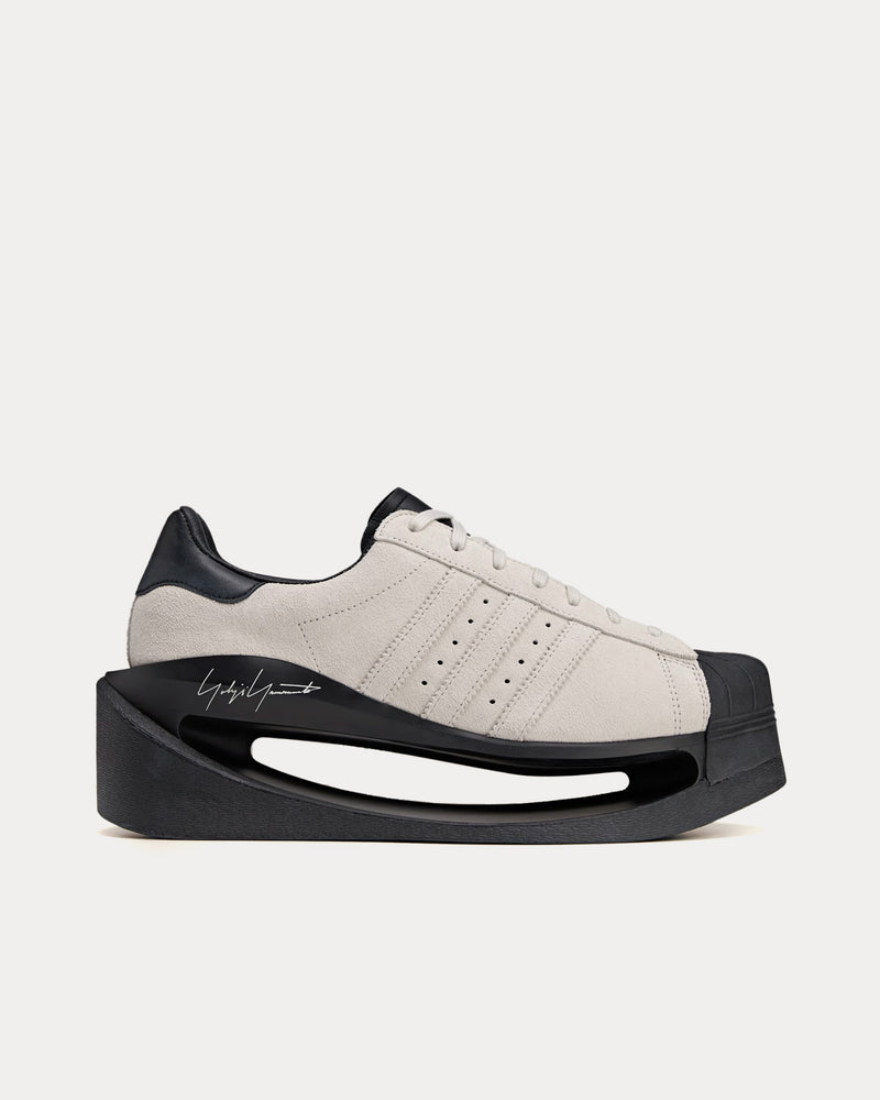 Y-3 Gendo Superstar Talc / Talc / Black Low Top Sneakers - 1