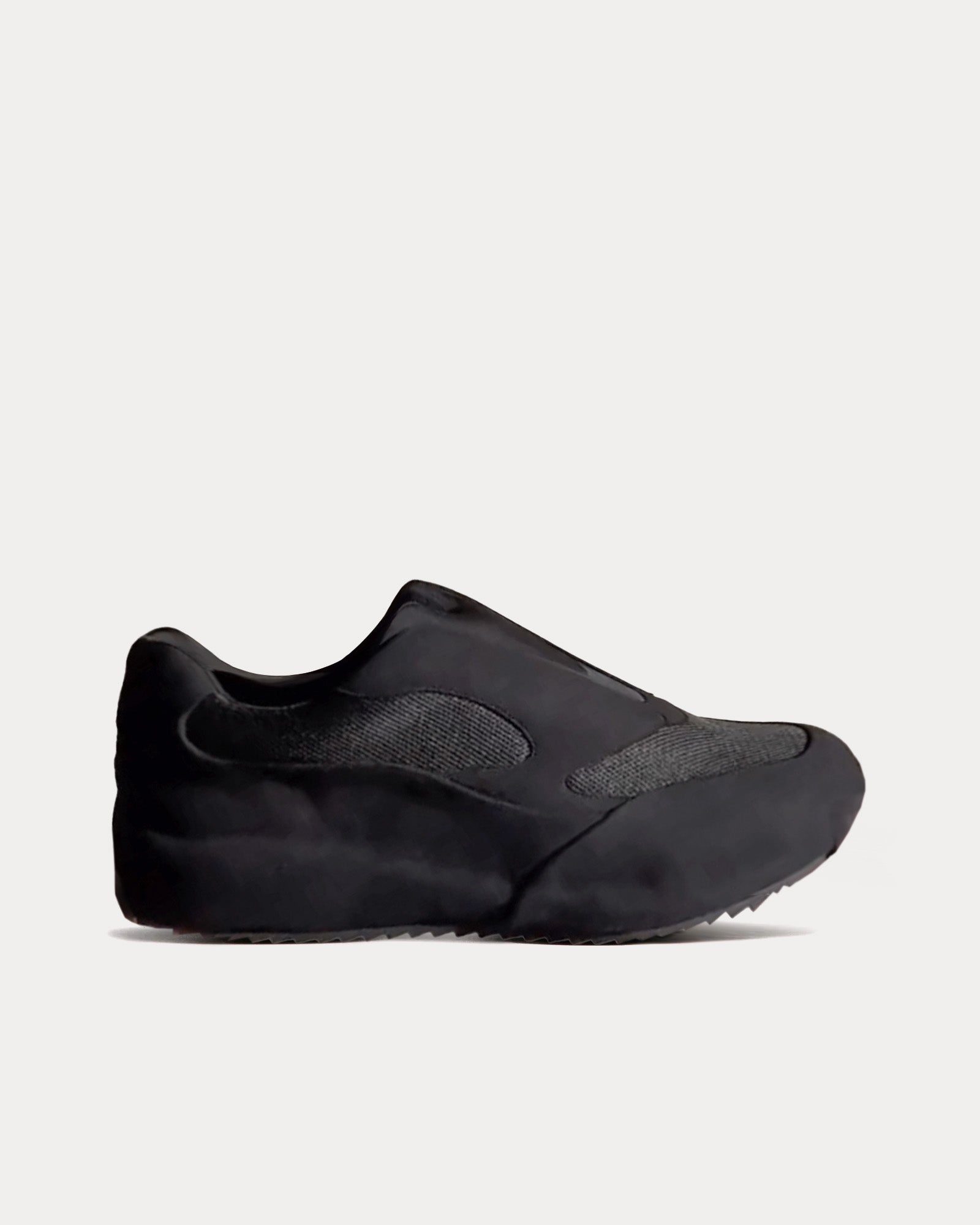 YZY BL-01 Black Slip on Sneakers - 1