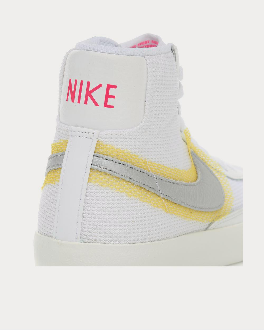 Nike Blazer Mid '77 White High Top Sneakers - 4