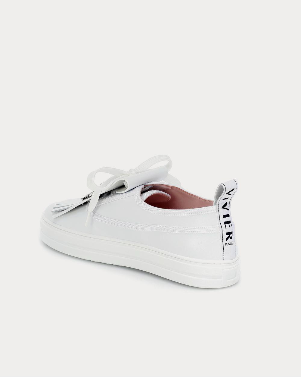 Roger Vivier Call Me Vivier leather Bianco Low Top Sneakers - 3