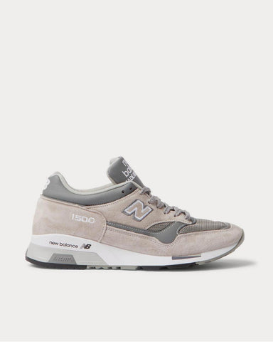 New Balance M1500 Suede, Leather and Mesh  Beige low top sneakers